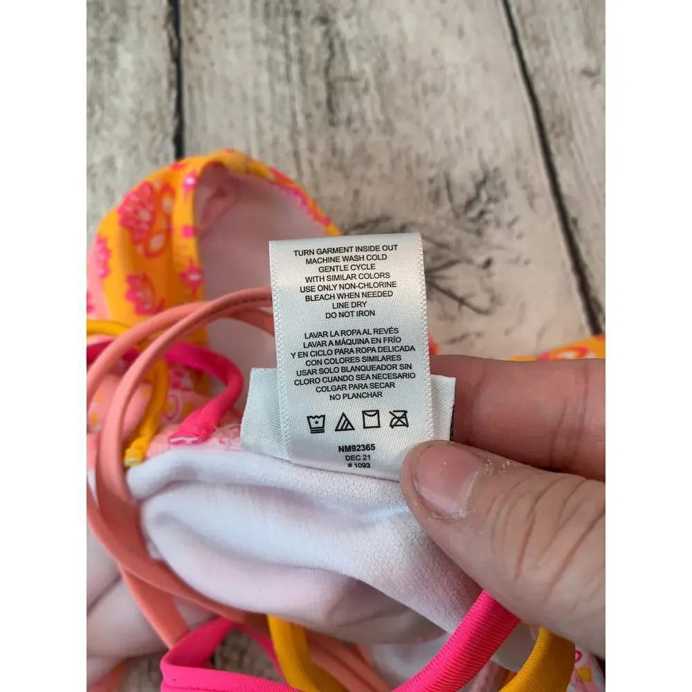 NICOLE MILLER Girl’s Tankini Top / Size: XL 14-16